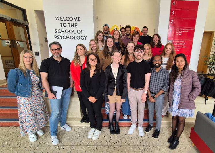 Group shot of School of Psychology Brain and Behaviour Research Group